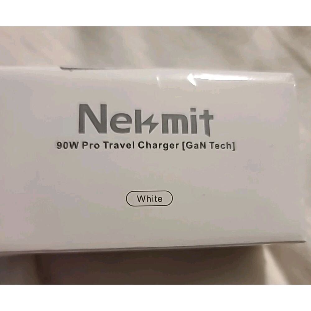 Nekmit 90W Pro Travel Charger [GaN Tech] NIB